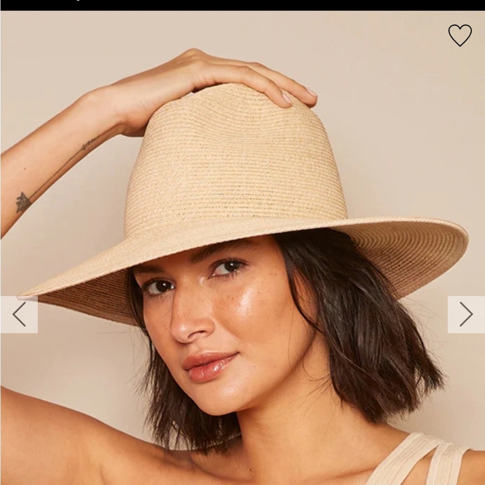 NWT  Eugenia Kim Emmanuelle camel gold hat - Picture 2 of 7